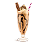 Flakey Caramel Milkshake 